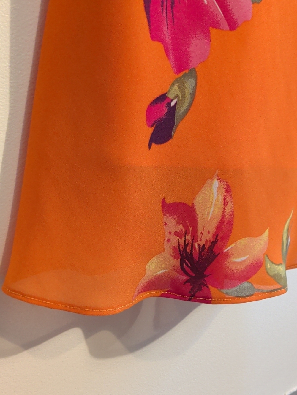 VINTAGE JESSICA midi slip dress with pink floral print - Picture 5 of 8